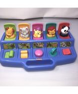 Vintage 1995 Playskool Poppin Pals Pop Up Jungle Zoo Animals Baby Toddle... - $32.57