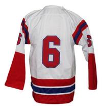 Any Name Number Buffalo Bisons Retro Hockey Jersey White Any Size image 2