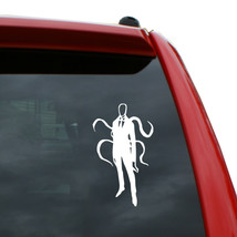 Slenderman Vinyl Decal | Color: White | 5&quot; tall - £4.02 GBP