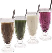 Fountain Shoppe Classic, Milk Shake, Ice Cream Soda Glass, JUMBO SIZE15.... - £19.18 GBP