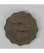 1968 Bahama Islands 10 Cents Coin TWO BONE FISH - $6.53