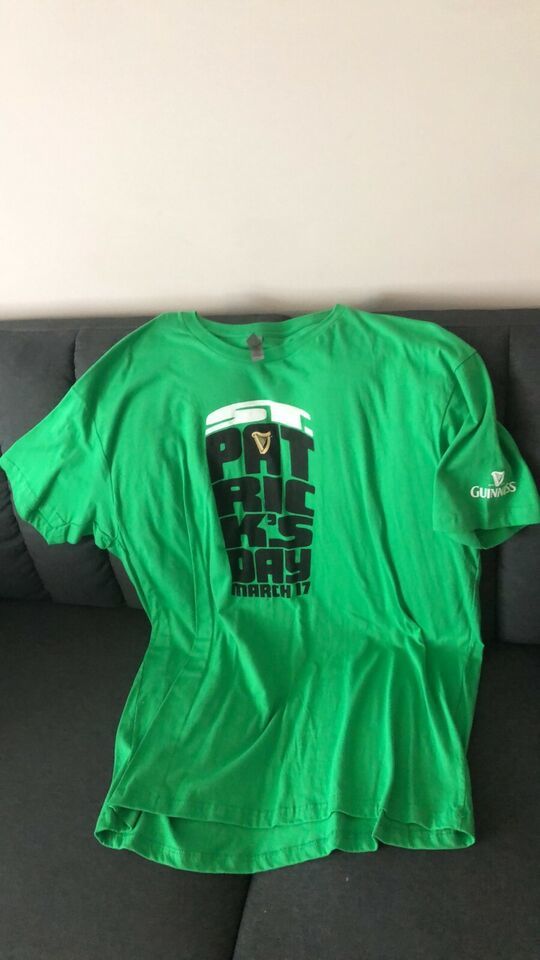 GUINNESS BEER GREEN ST. PATRICKS DAY T-SHIRT XXL SIZE NEW - $14.56