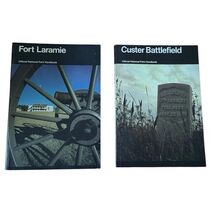 VTG Fort Laramie &amp; Custer Battlefield Official National Park Handbooks H... - $11.87