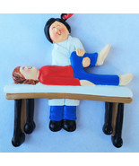 Female Occupational Physical Therapist Chiropractor and Patient Ornament... - £14.22 GBP