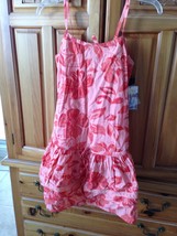 Roxy Girl Print Dress Size Large - £20.29 GBP