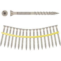 QuikDrive DSVT3S #10 x 3" T-25 Tan Collated Decking Screw 1000ct - $135.00
