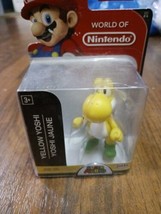 World of Nintendo Super Mario Bros. Yellow Yoshi Figure - £10.27 GBP