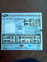 Pioneer Universal Photo PROTECTORS 12&quot;X12&quot; 10/Pkg  4&quot;X 6&quot; Pockets Style ... - $19.80