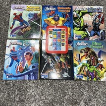 Lot Of 6 Marvel Avengers Story Reader Books With Me Reader - £14.02 GBP