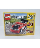 Lego Creator Red Racer NIB 72 Pcs 3 in 1 new in box 31055 - $19.99