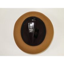 Men BENTLY Hat Australian Wool Fedora Damien Collection DM756 Brown/Camel image 6