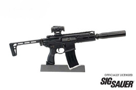 Goat Guns Die Cast Sig Mcx Smg Gun Model Black GOAMCX-BLACK - £50.45 GBP