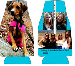 personalized bottle cozie  - Qty. of 1 - $9.95