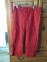 women&#39;s rust colored cropped pants size 1 by Hurley  - £23.50 GBP