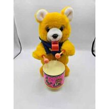 Battery Operated Marching Band Musical Teddy Vintage DOES NOT WORK - $15.05