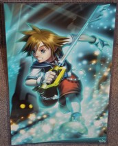 Kingdom Hearts Sora Glossy Art Print 11 x 17 In Hard Plastic Sleeve - £19.65 GBP