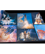 Spaceship Space Shuttle Rocket Wallpaper Border Roll (1) Astronauts 5 yd... - €28,39 EUR