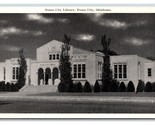 Public Library Building Ponca City Oklahoma OK UNP Graycraft WB Postcard... - $4.90