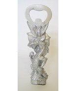 Dragon Bottle Opener Pewter Metal Solid Feel Hand Held 4 to 5 Inches Tall - £15.63 GBP