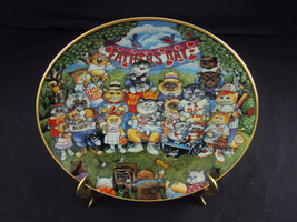 &quot;Purrfect Pops&quot; Franklin Mint Collector&#39;s Plate, LA2141, FREE SHIPPING! - £19.11 GBP