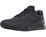 Reebok Men&#39;s Nano X1 Cross Trainer S42565 Black/True Grey Size 7.5M - $97.81