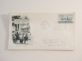 1949 Minnesota First Day Issue Envelope Stamps Territorial Centennial - £1.99 GBP