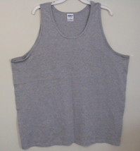 Men Gildan Gray NWT Sleeveless Tank Top Size 2XL - £11.19 GBP