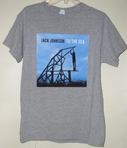 Jack Johnson Concert Tour T Shirt Vintage 2010 To The Sea Size Medium - £51.10 GBP