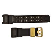 CASIO  Mudmaster Mud Resist  Watch Band Strap GWG-1000GB-1A Black Rubber - £102.35 GBP