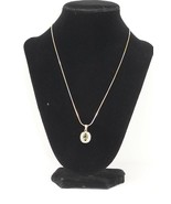 LB 925 Sterling Silver Gemstone Topaz Pendant &amp; 19&quot; Chain Necklace - €52,47 EUR