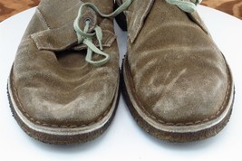 Clarks Originals Shoes Sz 9.5 M Brown Derby Oxfords Leather Men - £31.55 GBP