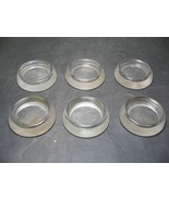 Lot of 6 Vintage Furniture Coasters Casters 2.5 Inch Inner Diameter 3 In... - $17.99
