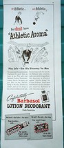 Barbasol Lotion Deodorant Magazine Print Art Advertisement 1947 - $5.99