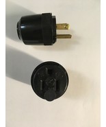Pass &amp; Seymour 15A 125V Standard Straight Blade Male Plug End &amp; Female C... - $13.45
