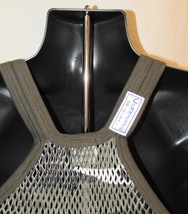 SPI Commando Vest Men&#39;s String Fitted Muscle Fishnet Vest Cotton  Multi-Color L - £11.81 GBP