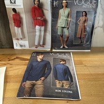 Lot of 3 Vogue Patterns Uncut Factory folded V1707, V1509, V1670 - $24.74