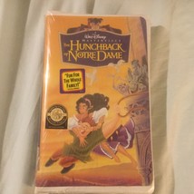Disney&#39;s: The Hunchback Of Notre Dame Masterpiece (Vhs) *Brand New**Sealed* - $4.25