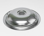 8&#39;&#39; Chrome Drip Bowl  For Whirlpool WCC31430AW00 YWFC150M0AW0 YWFC150M0E... - $13.73
