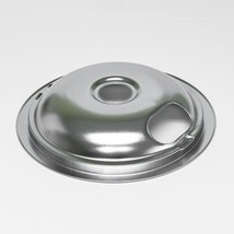 8&#39;&#39; Chrome Drip Bowl For Whirlpool WCC31430AW00 YWFC150M0AW0 YWFC150M0EW1 New - £10.96 GBP