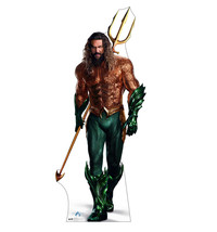 Aquaman  Life Size Cardboard Cutout  Cutout Standee Stand Up Cut Out Movie New - £39.52 GBP