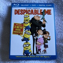 Despicable Me Blu-ray &amp; DVD 3-Disc Set With Slipcover - £3.96 GBP