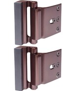 Reinforcement Door Security Locks for Inward Swinging Doors-Brown 2 Pack - £17.11 GBP