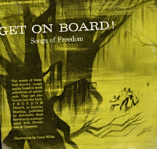 78 rpm Record - Get On Board! Songs of Freedom - $3.00