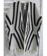 Francesca&#39;s (NWT) Tribal Design Open Front Cardigan Sweater One Size - $34.30 CAD
