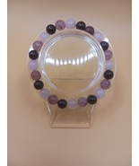Natural Heart Chakra 8mm 7.5” Crystals of 3 Stretch Bracelet - $19.00