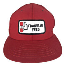 Vintage Franklin Seed Patch Snapback Trucker Baseball Hat Farming Louisv... - $45.64 CAD