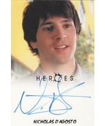 Nicholas Agosto Heroes TV Show Hand Signed Autograph Card - $12.99