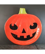 Hyde and Go Eek! Ceramic Pumpkin Plate 12&quot; Halloween Platter - $24.00