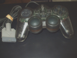 200 Toy Translucent Gray TREMOR Gamepad Controller for Playstation 1 - £10.89 GBP
