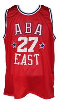 Caldwell Jones Custom Aba East Basketball Jersey Sewn Red Any Size image 4